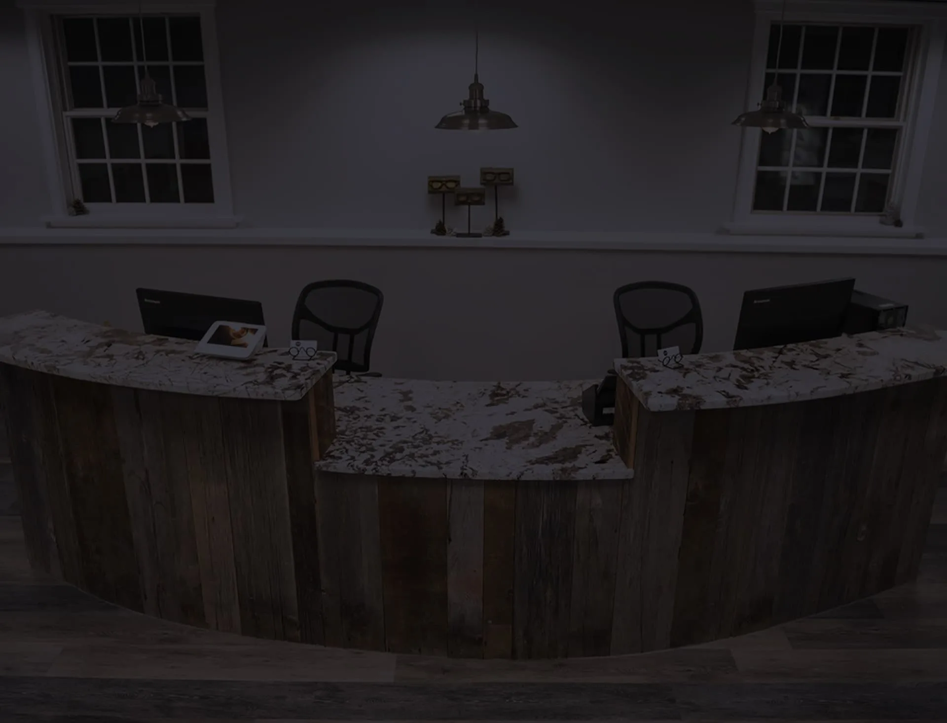 Avon Eye Care reception desk